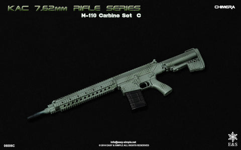 EASY & SIMPLE 1/6 M110 Carbine Set Style C (Chimera) #ES-06006C