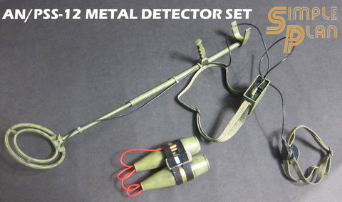 SIMPLE PLAN 1/6 "AN/PPS-12 Metal Detector" Accessory Set #MISC-PPS12