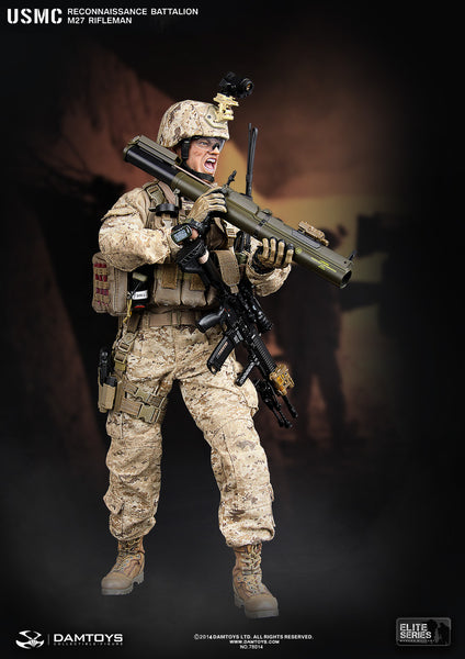 DAM Toys 1/6 ELITE SERIES USMC Reconnaissance Battalion M27