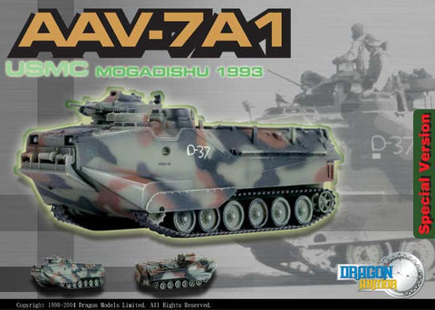 Dragon Models 1/ 72nd Scale Armor  AAV-7A1, USMC, Mogadishu 1993 #60056