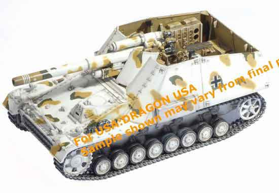 Dragon Models 1/ 72nd Scale Armor Hummel (Early Production), Pz.Art.Rgt.19, 19.Pz.Div., Eastern Front 1944 #60288