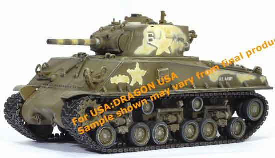 Dragon Models 1/ 72nd Scale Armor M4A3 105mm HVSS, 713th Tank Battalion, Okinawa 1945 #60315