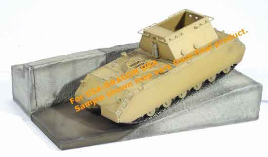 Dragon Models 1/ 72nd Scale Armor MAUS Super-Heavy Tank, with Testbed at Boblingen, "Ready to Test" #60323