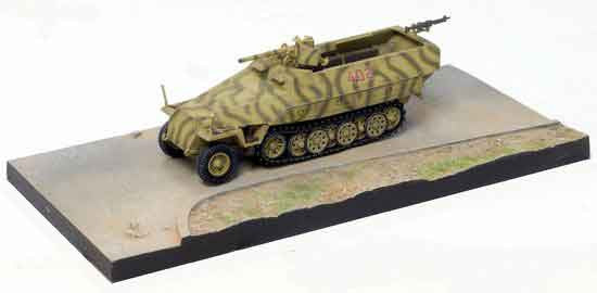 Dragon Models 1/ 72nd Scale Armor Sd.Kfz.251/10 Ausf.D, Pz.Gren.Rgt.9 "Germania", 5.Pz.Div. "Wiking", Poland 1944 w/Diorama Base #60385