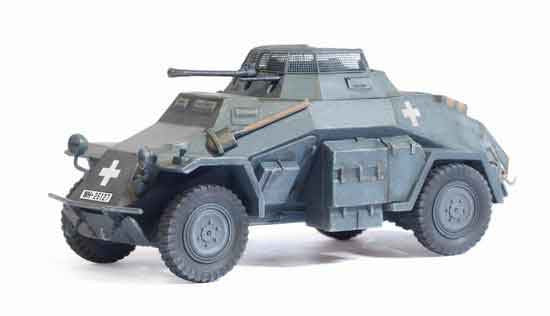 Dragon Models 1/ 72nd Scale Armor 1:72 Sd.Kfz.222 Leichte Panzerspahwagen, Poland 1939 #60423