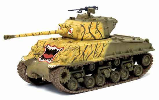 Dragon Models 1/ 72nd Scale Armor M4A3E8(76W) HVSS 8th Infantry Tank Co., 24th Infantry Division, Han River, Korea 1951-Korean War 60th Anniversary Limited Edition #60470