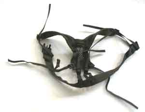 BLUE BOX Loose 1/6th British Combat 95 Web Belt w/Suspenders (OD) Modern Era #BBL6-B103
