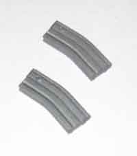 DAM Toys Loose 1/6th M16 Magazine Aluminum Color 2x #DAM4-X201