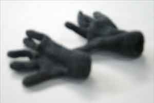DID Loose 1/6 WWII German Gloves (Knit Wool,Grey) #DID1-A101