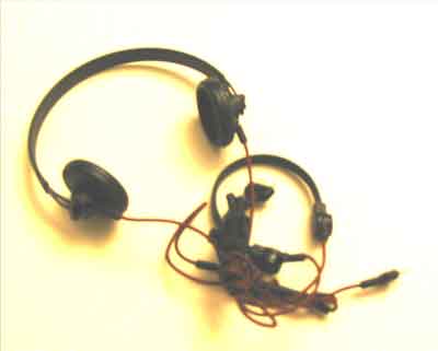 DID Loose 1/6 WWII German Headset & Throat Mic. (Tanker) #DID1-A107
