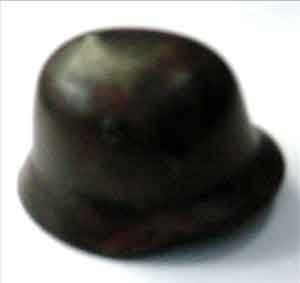 DID Loose 1/6 WWII German M40 Helmet (Weathered,Metal) #DID1-H104