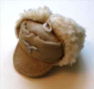 DID Loose 1/6 WWII German Hat (Winter Fur) #DID1-H206