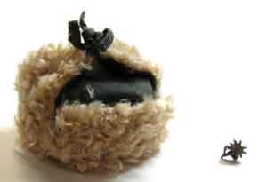 DID Loose 1/6 WWII German Hat (Winter Fur,Edelweisse) #DID1-H208