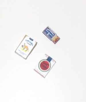 DID Loose 1/6 WWII US Cigarettes (Camel,Lucky Strike,Matches ) #DID3-A601