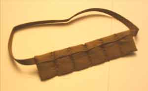 DID Loose 1/6 WWII US 6 Pocket Ammunition Bandoleer (Khaki) #DID3-P209