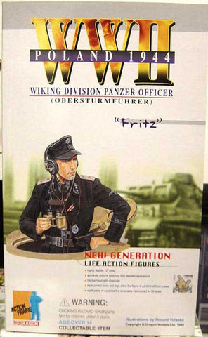 DRAGON MODELS 1/6th Action Figure FRITZ Box Set #70007X