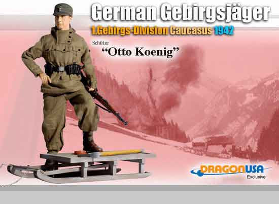 DRAGON MODELS 1/6th Action Figure OTTO KOENIG Box Set #70684A