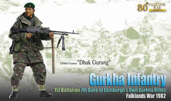 DRAGON MODELS 1/6th Action Figure DHAK GURUNG Box Set #70845