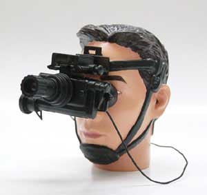 Dragon Models Loose 1/6th Head Sculpt Daniel w/NVG Modern Era #DRHS-DANIEL NVG