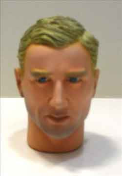 Dragon Models Loose 1/6th Head Sculpt Karl Hellebaut German WWII Era #DRHS-KARL3