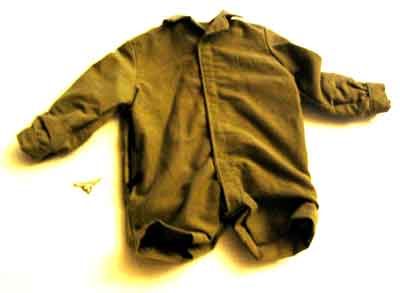 Dragon Models Loose 1/6th Scale WWII German FJ Jump Smock (Tan) "step-in" version w/eagle decal #DRL1-F216