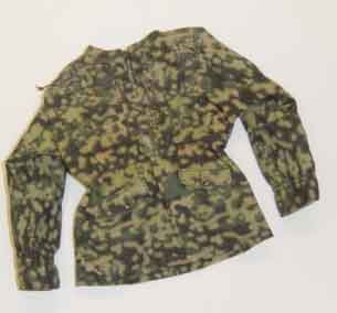 Dragon Models Loose 1/6th Scale WWII German M42 Smock Late Pattern-Blurred Edge (Spring) #DRL1-U423