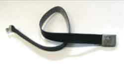 Dragon Models Loose 1/6th Scale WWII German SS Silver Buckle Belt (Black/Leather) Working Weathered #DRL1-Y307