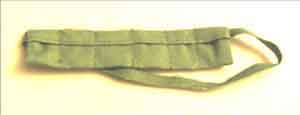 Dragon Models Loose 1/6th Scale WWII British Rifle Cartridge Bandolier (Light Green) #DRL2-P307
