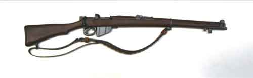 Dragon Models Loose 1/6th Scale WWII British Lee-Enfield No.1 Mk. III SMLE Rifle New Leather Sling #DRL2-W102