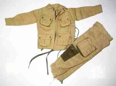 Dragon Models Loose 1/6th Scale WWII US M42 Uniform reinforcements w/trousers #DRL3-M105