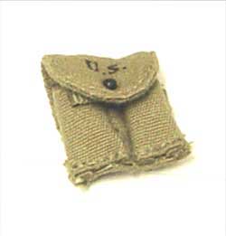 Dragon Models Loose 1/6th Scale WWII US M1 Carbine Ammo Pouch cloth #DRL3-P602