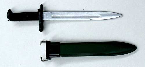 Dragon Models Loose 1/6th Scale WWII US M1 Bayonet w/M7 Scabbard #DRL3-X100