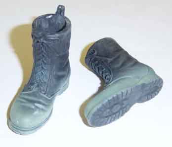 Dragon Models Loose 1/6th Scale Modern Military British Style Boots (weathered) #DRL4-B401