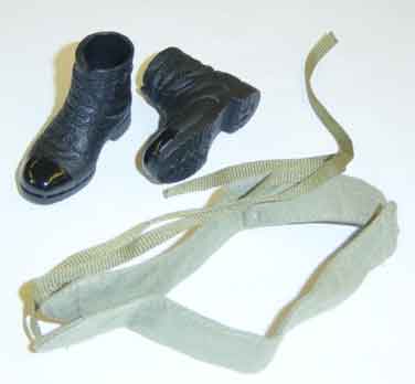 Dragon Models Loose 1/6th Scale Modern Military British Boots w/Puttees #DRL4-B403