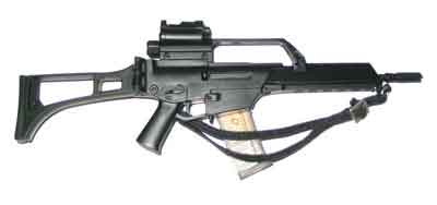 Dragon Models Loose 1/6th Scale Modern Military H & K G-36K w/Dual Combat Sight # DRL4-R306