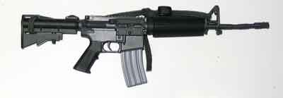 Dragon Models Loose 1/6th Scale Modern Military M4A1 Carbine w/elastic sling (Green) # DRL4-R854