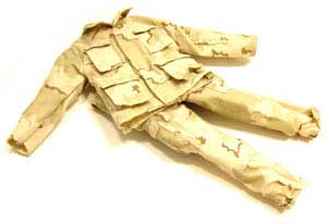 Dragon Models Loose 1/6th Scale Modern Military Desert 3 Color BDUs # DRL4-U101