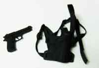 Dragon Models Loose 1/6th Scale Modern Military Beretta Model 92 w/Safariland 6004 Holster # DRL4-W106