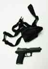 Dragon Models Loose 1/6th Scale Modern Military H & K US SOCOM Mk23 " Working Slide w/tactical (Black) # DRL4-W510