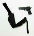 Dragon Models Loose 1/6th Scale Modern Military Browning Hi-Power w/Nylon Tactical Holster # DRL4-W601