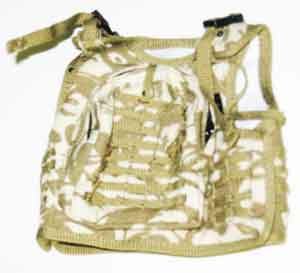 Dragon Models Loose 1/6th Scale Modern Military British Osprey Body Armor Desert DPM #DRL4-Y810