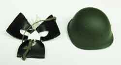 Dragon Models Loose 1/6th Scale WWII Russian Russian Helmet weathered #DRL5-H102