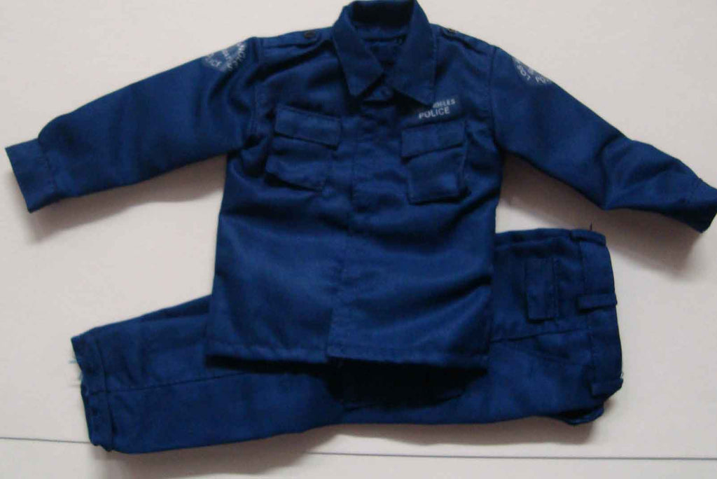 Dragon Models Loose 1/6th Scale Modern Law Enforcement LAPD SWAT Shirt & Pants (Blue) #DRL7-U300
