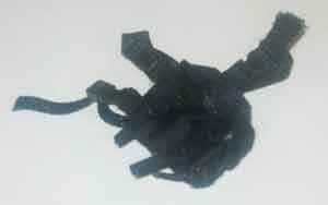 HOT TOYS 1/6th Loose Smoke Grenade Pouch - Leg Mounted (Black) #HTL4-P250