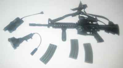 HOT TOYS 1/6th Loose M4 Carbine (w/Acc) #HTL4-W110