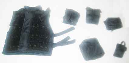 HOT TOYS 1/6th Loose SWAT Tactical Vest - PB HRM (Black) #HTL4-Y310