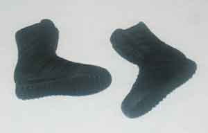 HOT TOYS 1/6th Loose A. GSG-9 Boots (Black) #HTL4-B150
