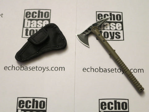 DAM Toys Loose 1/6th Tomahawk Axe (Black/Coyote) #DAM4-X700
