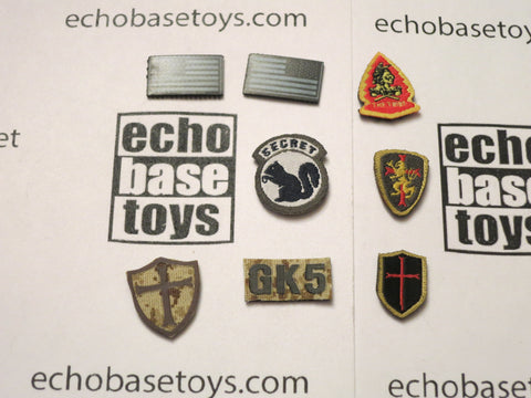 DAM Toys Loose 1/6th Patches (NS OpNS) #DAM4-A813