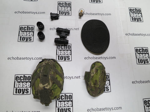 FLAG SET Loose 1/6th FAST Helmet Carbon (MultiCam,w/NVG) Modern Era #FSL4-H150